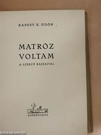 Matróz voltam