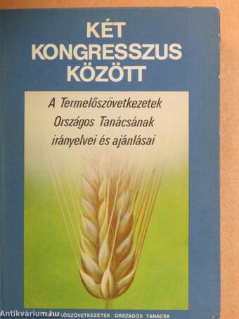 Két kongresszus között