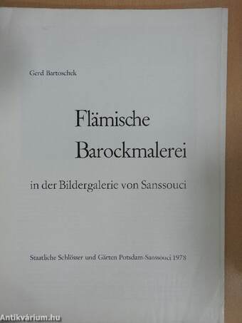 Flämische Barockmalerei in der Bildergalerie von Sanssouci