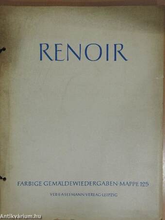 Pierre Auguste Renoir 1841-1919