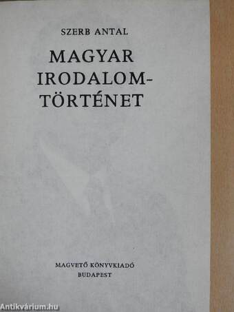 Magyar irodalomtörténet