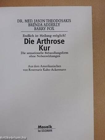 Die Arthrose Kur