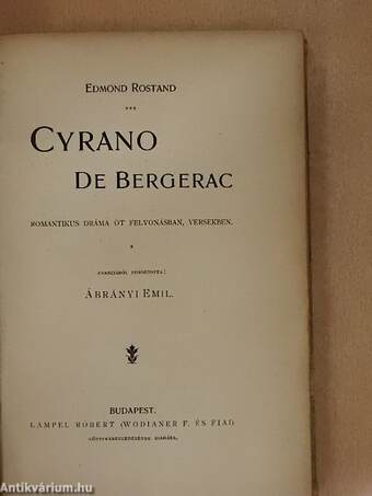 Cyrano de Bergerac