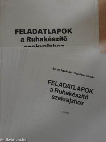 Feladatlapok a Ruhakészítő szakrajzhoz