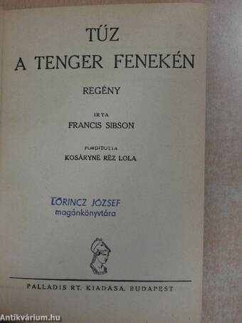 Tűz a tenger fenekén