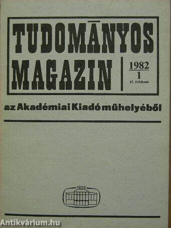 Tudományos Magazin 1982/1.