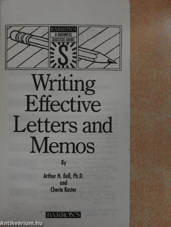 Writing Effective Letters and Memos