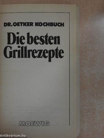 Die besten Grillrezepte