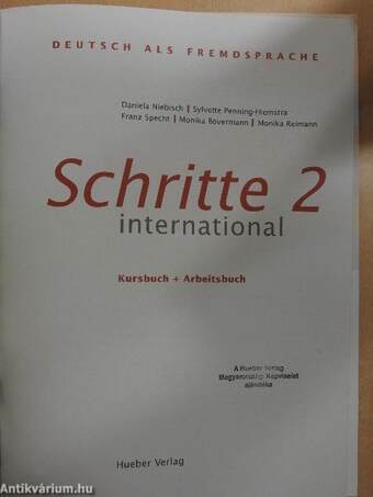 Schritte international 2 - CD-vel