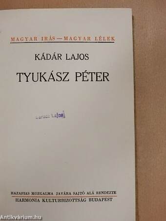 Tyukász Péter