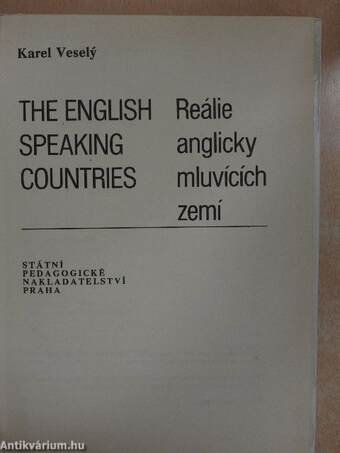 The english speaking countries/Reálie anglicky mluvících zemí