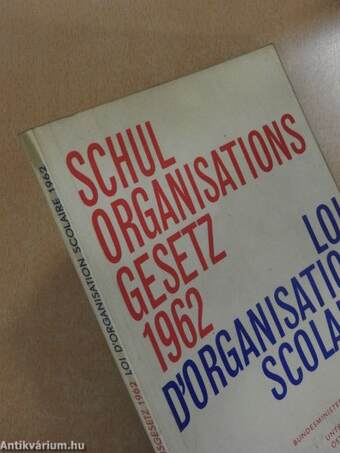 Schulorganisationsgesetz 1962