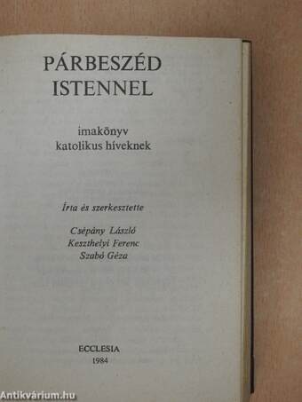 Párbeszéd Istennel