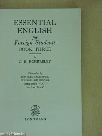 Essential English for Foreign Students Book 3.