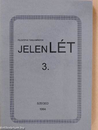 JelenLÉT 3. (dedikált példány)