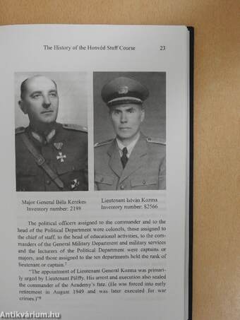 The History of the Hungarian Military Higher Education 1947-1956