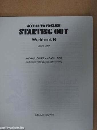 Starting Out - Workbook A/B I-II.