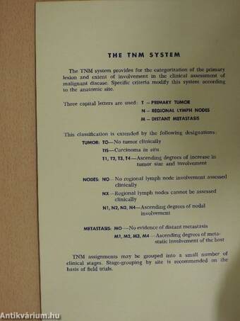 Clinical Staging System for Carcinoma of the Oral Cavity