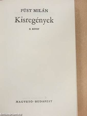 Kisregények 2.