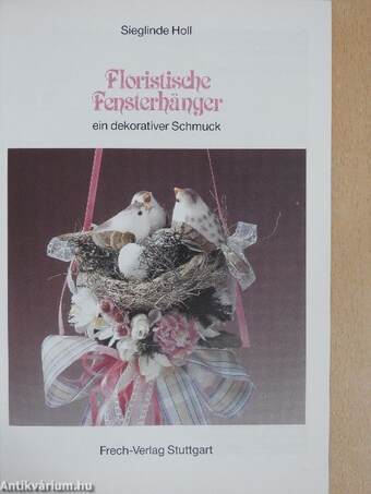 Floristische Fensterhänger