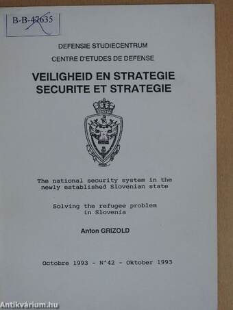 The national security system in the newly established Slovenian state