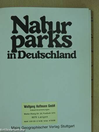 Naturparks in Deutschland