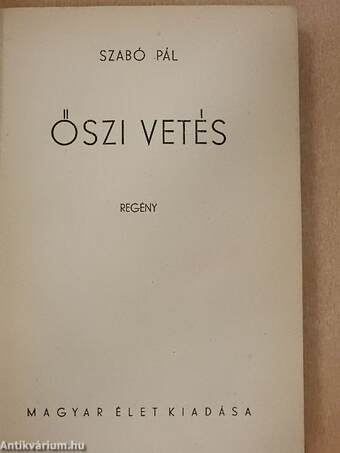 Őszi vetés