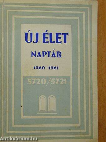 Új Élet Naptár 1960-1961