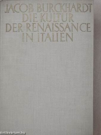 Die Kultur der Renaissance in Italien