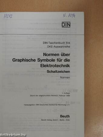 Normen über Graphische Symbole für die Elektrotechnik