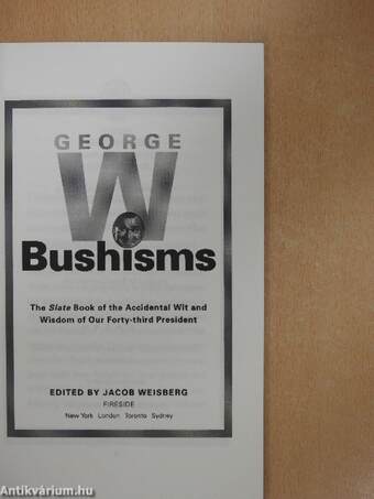 More George W. Bushisms