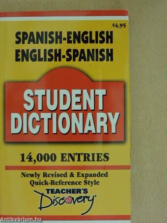 Spanish-english/English-spanish student dictionary