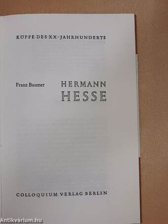 Hermann Hesse