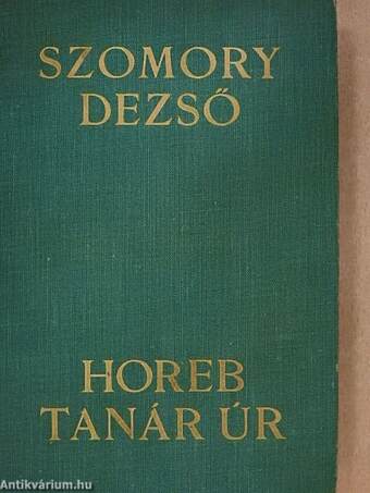 Horeb tanár úr