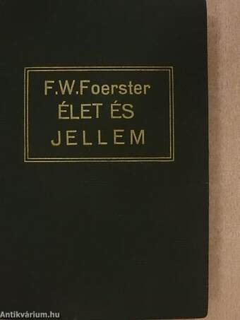 Élet és jellem