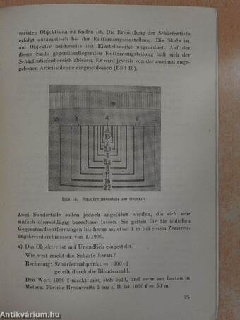 Foto-Optik kurz und verständlich I.