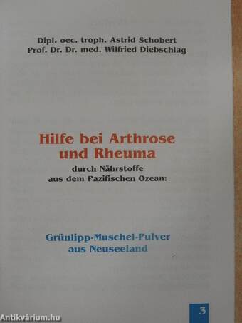 Hilfe bei Arthrose und Rheuma