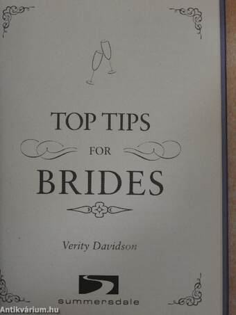 Top Tips for Brides