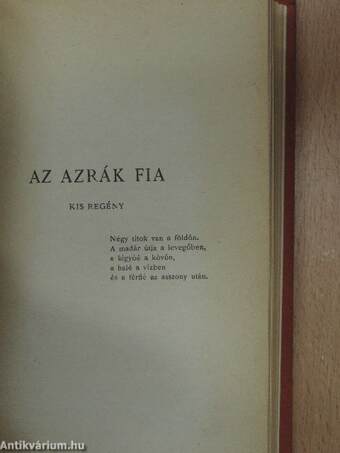 Asszonyölők/Az azrák fia