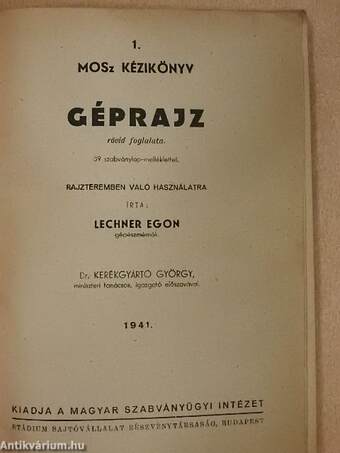 Géprajz