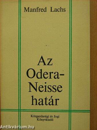 Az Odera-Neisse határ