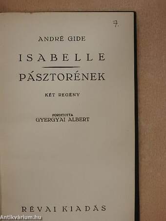 Isabelle/Pásztorének