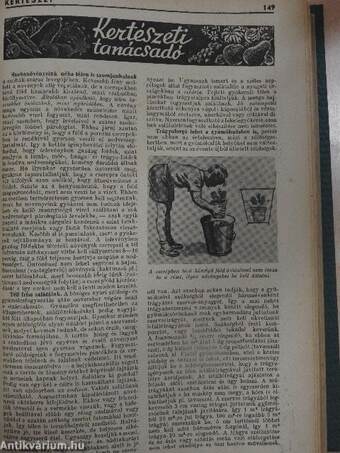 Kertészet 1943. január-december/Növényvédelem 1943. január-december/Kertészet 1944. január-június/Növényvédelem 1944. január-június/Növényvédelem és Kertészet 1947. november-december/Növényvédelem és Kertészet 1948. (nem teljes évfolyam)