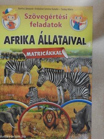 Szövegértési feladatok Afrika állataival