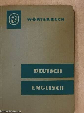 Deutsch-Englisches Wörterbuch