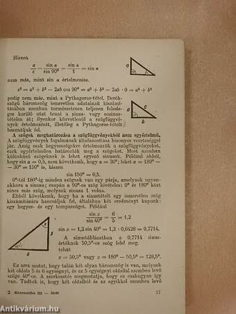 Matematika III.