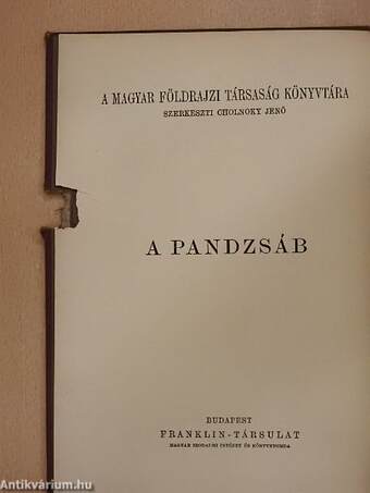 A Pandzsáb (rossz állapotú)