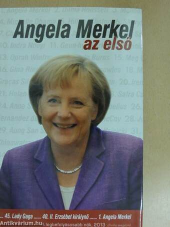 Angela Merkel, az első