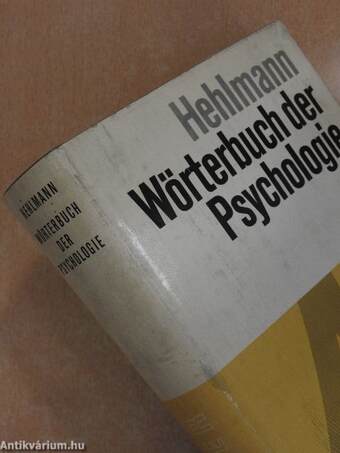 Wörterbuch der Psychologie