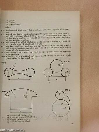 Geometriai feladatok gyűjteménye I-II.